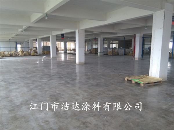 江门市道生工程塑料有限公司8000方混凝土密封固化剂地坪完美竣工！